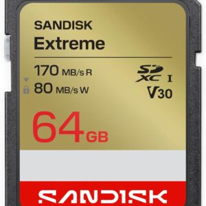 Sandisk Extreme SDXC UHS-I 64GB